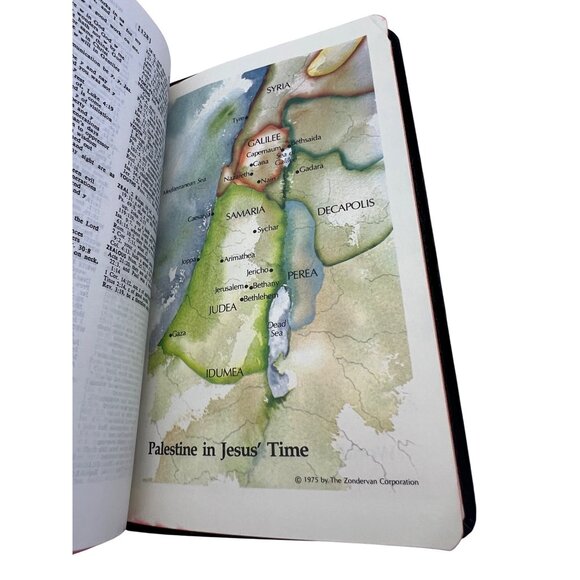 1976 KJV Bible Red Letter Zondervan Lollipop Series in Box - Picture 9 of 10